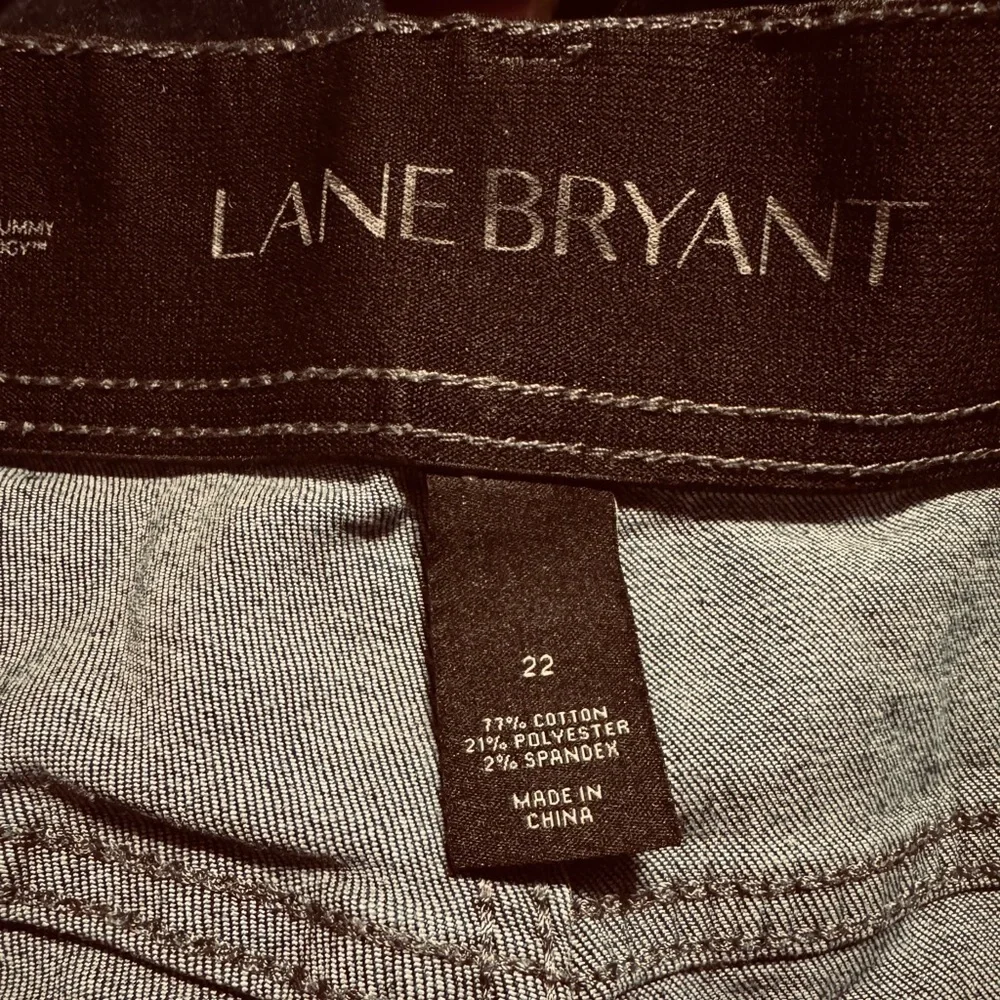 Lane Bryant Tighter Tummy Denim Bermuda Shorts